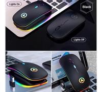 Dual Mode Ricaricabile Senza Fili del Computer Portatile Retroilluminato A LED