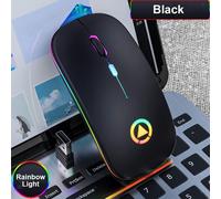 Dual Mode Ricaricabile Senza Fili del Computer Portatile Retroilluminato A LED