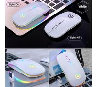 Dual Mode Ricaricabile Senza Fili del Computer Portatile Retroilluminato A LED