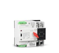 Dual Power Automatic Transfer Switch 2P 4P Din Rail ATS Uninterruptible Power Supply For Solar And Inverter 220V EK2R YYVFLAUX(2P,40A)