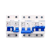 Dual power Manual transfer switch Circuit breaker MCB 50HZ/60HZ AUOQKQUT(1P 1P,50A)