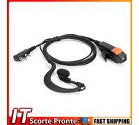 Dual PTT G Type K Head Earpiece Headset for Kenwood Baofeng 888S TYT Radio