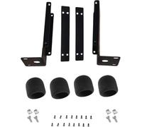 Dual Rack Mount Kit per BLX4R, ULXD4 e P3T, coppia di trasmettitori radio installazione in rack Space Case (RPW504)