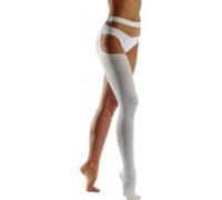 Dual Sanitaly DUALSAN MONOCOLLANT ANTITROMBO IN COTONE AMBIDESTRO COMPRESSIONE ELASTICA DECRESCENTE SENZA TASSELLO BIANCO UNISEX 4