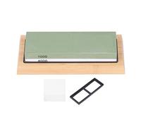 Dual Sided Whetstone Set 1000/4000 Grit Professional Knife Sharpening Stone with Slip Proof Gomma Pad Flating Stone Base,5Ps/Set Coltello Sharpening Stone Set, 5 Pz/Set Coltello Sharpening Ston