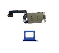 Dual Sim Reader and Sim Tray iPhone 16 Blue, Durable Construction for Reliable Everyday Use and Mobile Repair for Reliable Everyday Use and Mobile Phone Compatibility