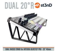 DUAL STAND per ARTURIA BEATSTEP PRO - Rialzato (di 40 mm) - 20° e 60°