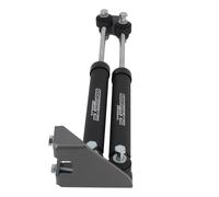 Dual Steering Stabilizer Damper Kit 4'' Up Lift Big Bore for Jeep Wrangler YJ