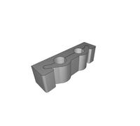 Dual Tube Wall Mount for 6mm PVC Hoses - CNC Router Cooling System Organizer