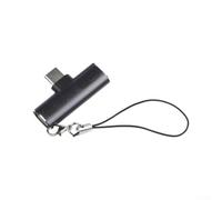Dual USB C Audio Splitter per iPhone per Samsung Dual USB C Audio (Audio | Doppia presa jack da 3,5 mm, condivide il segnale audio, ideale per guardare film con gli amici, design argentato