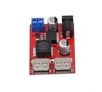 Dual USB Solar Controller Charger 3A Modulo di Ricarica per Scheda Automatica, Alta Efficienza 92% Step-Down Design, 6V-40V DC Input per Cellulari e Tablet