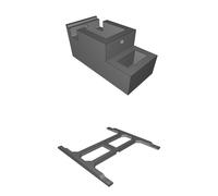 Dual Y-Axis Rails Upgrade Kit for Anet A2 3D Printer - Enhanced Print Quality