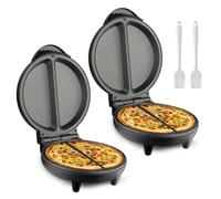 Dual-Zone Electric Omelette Maker ，2026 New Flip Omelette Maker Electric ，Non Stick Coating with Indicator Lights Anti-Silp Base Anti-Scald Handle,Simple to Operate And for Home Use (2pcs)