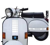 DualColorStampe Adesivi Compatibili con PIAGGIO VESPA 1981 PX 125 GTS 300 super GTV 300 GTV250 GTV125 The Story COD. M0333 (BIANCO OPACO)