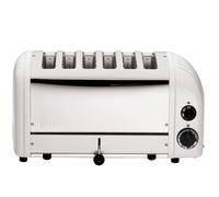 Dualit 6 Tostapane 60144 - Lucidato - Bianco
