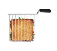 Dualit Gabbia per sandwich Lite x 2 per Dualit Tostapane Lite, Architect e Domus | Prepara panini tostati nel tuo Dualit Tostapane | Confezione da 2 gabbie per panini | Gabbia per sandwich con vaschetta raccogligocce