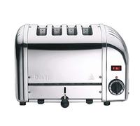 Dualit Toaster - Tostapane 4 Fette - Tostapane con Pinze - Classico Finitura Lucida, Costruito a Mano nel Regno Unito