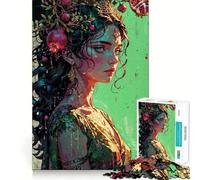 Dualità di Persefone︰ Incoronata di Luce di Melograno per Adulti Puzzle da 1000 Pezzi Gioco per Esercizi Mentali Gioia per la Famiglia Taglio di Precisione Regalo Delizioso (50x75cm)