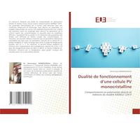Dualité de fonctionnement d'une cellule PV monocristalline: Comportements en polarisation directe et indirecte du modèle KX0B22-12X1F