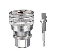 Dualoai Chiave a bussola universale da 0,39" a 0,75" regolabile, multifunzionale, robusta, portatile, antiscivolo, attacco da 3/8 di pollice per la