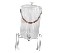 Dualoai Distributore di Bevande, Bollitore con Rubinetto, a Prova di Perdite, Secchio Portatile, Contenitore per Bevande per Uso Domestico, tè Freddo, Cucina, Dome And L