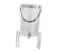 Dualoai Distributore di Bevande, Bollitore con Rubinetto, a Prova di Perdite, Secchio Portatile, Contenitore per Bevande per Uso Domestico, tè Freddo, Cucina, Flat And L