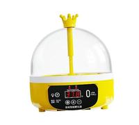 Dualoai Incubatrice Digitale per Pollame Macchina per Allevamento di Pollame 4 Uova Coperchio Superiore Trasparente Istruzione Incubatrice Digitale, Semi Automatico