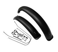 Dualoai Parafango per Bici da Neve, Leggero, Sostitutivo Diretto, Accessori Premium per Ciclismo, Set Anteriore Posteriore