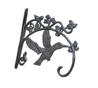 Dualoai Portavasi, Portavasi Sospesi, Gancio Decorativo in Metallo, Gancio Versatile, Gancio per Mangiatoia per Uccelli per Terrazze, Recinzioni Esterne, Colibrì