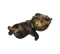 Dualoai Statua di Animale da Giardino, Statuetta per Abbracciare Un Vaso di Fiori, Appendiabiti per Fioriere, Statuetta per Abbracciare Un Vaso Sospeso, Maiale