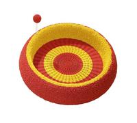 Dualoai Tiragraffi E Tappetino per Gatti Proteggono Il Divano E Altro Ancora. Tiragraffi Pratico E Spazioso con Palla per Giocare E Divertirsi, Girare