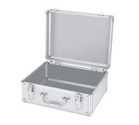 Dualoai Valigetta in Alluminio, Valigetta Portautensili in Alluminio, Grande Scatola per Accessori, Valigetta in Alluminio per Officine di Riparazione Private, chiave M