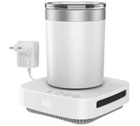 Duals Tazza Temperatura Tazza Portatile Desktop Riscaldamento E Raffreddamento Piastra per Bevande più Calda per caffè Esterno Interno Un Refrigeratore da Viaggio in ABS