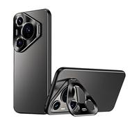 DUANCL Custodia per Huawei Pura 70 Ultra/70 Pro +/70 Pro/70, copertura per obiettivo della fotocamera in metallo, ultrasottile, custodia protettiva antigraffio, grigio, 70 Pro