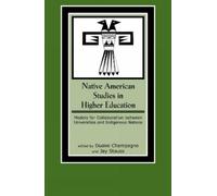 Duane Champagne Native American Studies in Higher Education (Tascabile)