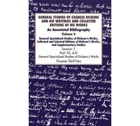 Duane DeVries General Studies of Charles Dickens and His Writ (Copertina rigida)