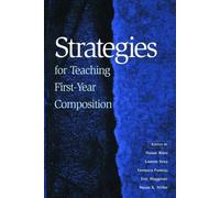 Duane Roen Strategies for Teaching First-Year Composition (Tascabile)