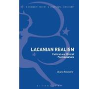 Duane Rousselle Lacanian Realism (Tascabile)