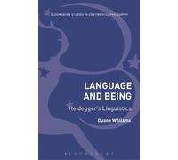 Duane Williams Language and Being (Tascabile)