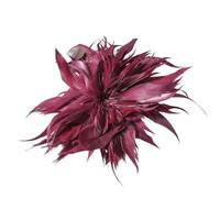 DUANGYMM Spilla di Piume, Spilla a Forma di Piuma Grande da 22 cm for Donna, Spille Colorate Lusso, Accessori for Gioielli, Abbigliamento, Feste e Matrimoni(Color 02)