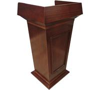 DUANHOZ Leggio in Legno per discorsi, pulpito Professionale Resistente per scuole, chiese e ricevimenti.