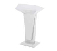 DUANHOZ Leggio/Paggio Regolabile da Pavimento - Materiale: Ferro Verniciato, Ideale per chiese e scuole (Marrone, Nero, Bianco) - Dimensioni: 63x45x117 cm