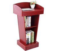 DUANHOZ Leggio/podio in Legno per discorsi e presentazioni, Design Robusto ed Elegante, Ideale per scuole, chiese ed Eventi.