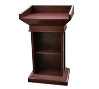 DUANHOZ Leggio Portatile con ripiano portaoggetti, Ideale per chiese, Insegnanti e Reception, Versatile per presentazioni e discorsi.
