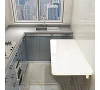 DUANHOZ Scrivania da Studio sospesa a Parete con Accessori Multifunzione, 90 * 50 cm