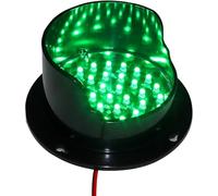 DUANHOZ Semafori a LED - Indicatore Esterno Rosso/Verde/Giallo per movimentazione Industriale e caselli autostradali - Luce Verde da 100 mm, 12 V - Luce di Segnalazione per la Si