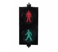 DUANHOZ Semaforo pedonale a LED da 300 mm - Segnale Esterno Impermeabile per Strade e caselli autostradali - Luce di Segnalazione Industriale per banchine di carico (12-24 V CC)