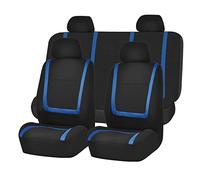 DUANJIAN su Misura Copri Sedile Anteriore per Fiat Panda 2012-2015+,Anti Scivolo Coprisedile,Kit Anteriore e Posteriore Confortevole Traspirante Accessori,B-Blue