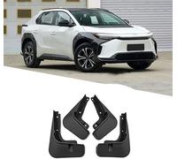 DuanRQ 4 Pezzi Paraspruzzi Parafanghi Auto, per Toyota BZ4X 2022 Antispruzzo Impermeabile Parafango Durevole Facile da Installare