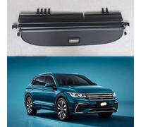 DuanRQ Auto Retrattile Cappelliera Bagagliaio Coperture per VW Tiguan 2017-2022, Copribagagli Partition Tronco Magazzinaggio Ripiano Copri Privacy